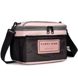 Lancheira Sunny Bird Isolada Termicamente Isolada Rosa