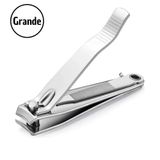 Cortador De Unhas Grande Com Lixa Em Aço Carbono P/ Cortar Unha Do Pé E Mão - Manicure Pedicure Salão Beleza - Panami