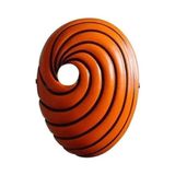 Máscara Anime Naruto Tobi Obito Uchiha Akatsuki Cosplay