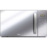 Micro-ondas Philco Espelhado 28l 110v Painel Digital - Branco-prata