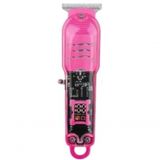 Maquina De Cortar Cabelo Barbeador Portatil Compact 2x1 Sem Fio Usb Rosa