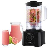 Liquidificador Arno Elegance 700w 3.1l Utra Turbo 5 Velocidades Preto 220v