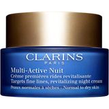 Creme De Noite Clarins Multi-active Anti-envelhecimento 50ml Normal-dry