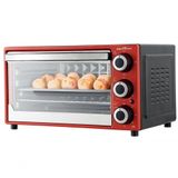 Forno Eletrico De Bancada Britania 22l 1300w 110v Ellegance Red
