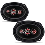 Par De Alto Falantes 6x9 Pol 220w Rms Shutt Quadriaxial
