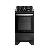 Fogão Dako 4 Bocas Com Mesa De Vidro Mega Chama Supreme Glass Preto Bivolt