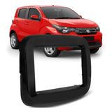 Moldura 2 Din Painel Mobi 2016/2020 Preto Fosco - Ludovico