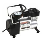 Mini Compressor De Ar 12v Automotivo Multiuso Em Metal Com Manômetro, Calibrador E Inflador De Pneus, Bola E Balão
