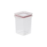 Pote Porta Mantimentos Quadrado Hermetico Trava Mais 830 Ml Plasutil