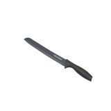 Faca Para Pão Inox Antiaderente Preto 8 Mimo Style Ac21051