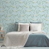 Papel De Parede Hana Floral Azul 1900-1
