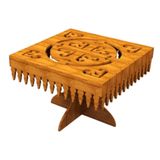 Bandeja Decorada Com Suporte Em Mdf