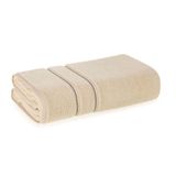 Toalha De Banho Fio Twist 100% Algodão Plaza Grão/preto