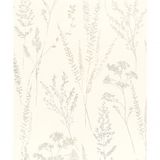 Papel De Parede Time Floral Verde E Azul Ui3202