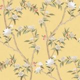 Papel De Parede Hana Floral Amarelo 1900-3