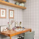 Papel De Parede African Queen Iii Aspecto Têxtil Bege 537444