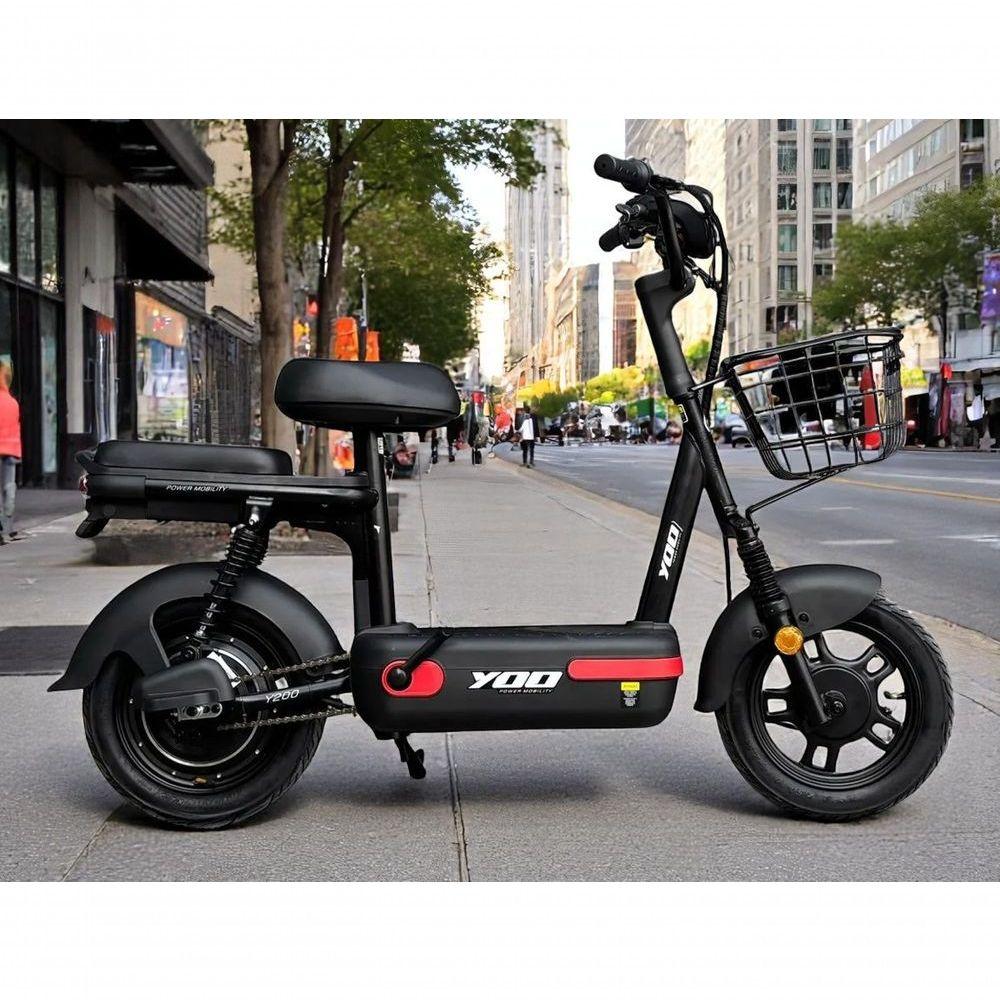 Fábio Yo  Bicicleta Elétrica Yoo Mobility Y-200 350w Farol Led Scooter