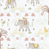 Papel De Parede Enzo Elefante Colorido 285-4