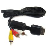 Cabo Av Rca Ps2 Play2 Áudio E Vídeo Para Playstation 1 E 2
