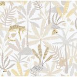 Papel De Parede Enzo Selva Bege E Cinza 286-3