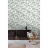 Papel De Parede Maison Paisagens Verde Mn3009