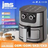Air Fryer Machinery 503 Em Aço Inoxidável Preto 5-6l 1400w