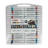 Super Marcador Conjunto Canetinhas Coloridas 80 Cores