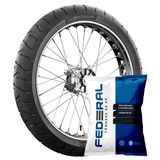 Pneu Michelin 90/90-21 54v Anakee 3 + Câmara De Ar Federal