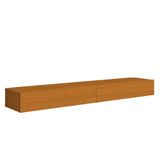 Rack Suspenso Para Painel Ou Tv Até 55 Polegadas 2 Portas 1,10m Egeo Edn