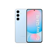 Smartphone Samsung Galaxy S24 Fe 5g Azul 128gb 8gb Ram Galaxy Ai Câmera Traseira 50mp Tela 6.7 60-120hz Ip68 E Processador Exynos 2400e