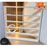 Expositor De Esmaltes De Mdf Branco - 67x64x7