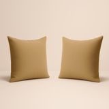 Kit 2 Almofadas Suede Decorativa 42cm Sala Quarto Escritório Capuccino