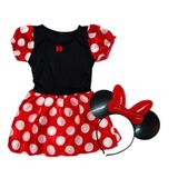 Kit Infantil Fantasia Ursinha - M - 6 A 8 Anos
