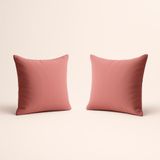 Kit 2 Almofadas 42cm Fofinhas Suede Sala Ou Quarto Balaqui Rosa