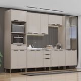 Cozinha Modulada 6 Peças Sem Tampo Stylo Luciane