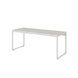 Mesa Kuadra Diretor 180x70x75cm Snow - Est.branca Snow - Est.branca
