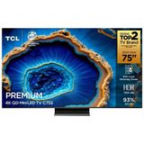 Smart Tv 75 Qled 4k Tcl Mini Led 75c755
