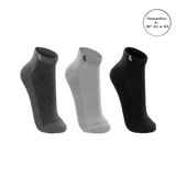 Kit 3 Pares Meias Lupo Cano Curto Unissex 03225