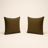 Kit 2 Almofadas Suede Decorativa 42cm Sala Quarto Escritório Marrom