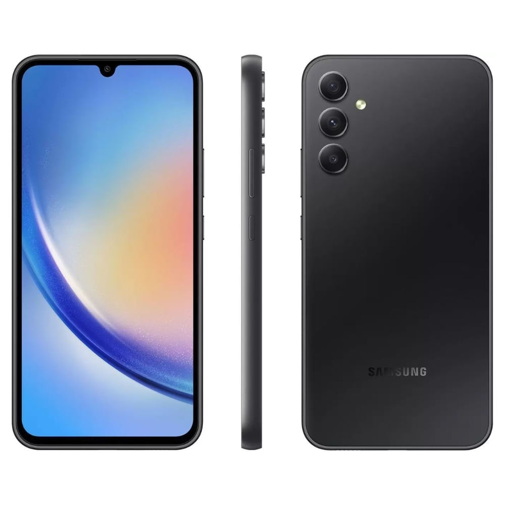 Usado: Samsung A34 128 Gb Preto - Excelente