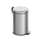 Lixeira Tramontina Brasil Plus Com Pedal 12l Redonda Scotch Brite Unica