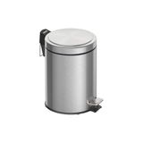 Lixeira Tramontina Prime Brasil Plus Com Pedal 5l Redonda Scotch Brite Unica