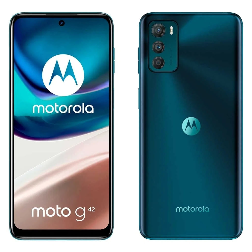 Usado: Motorola G42 128 Gb Azul - Bom