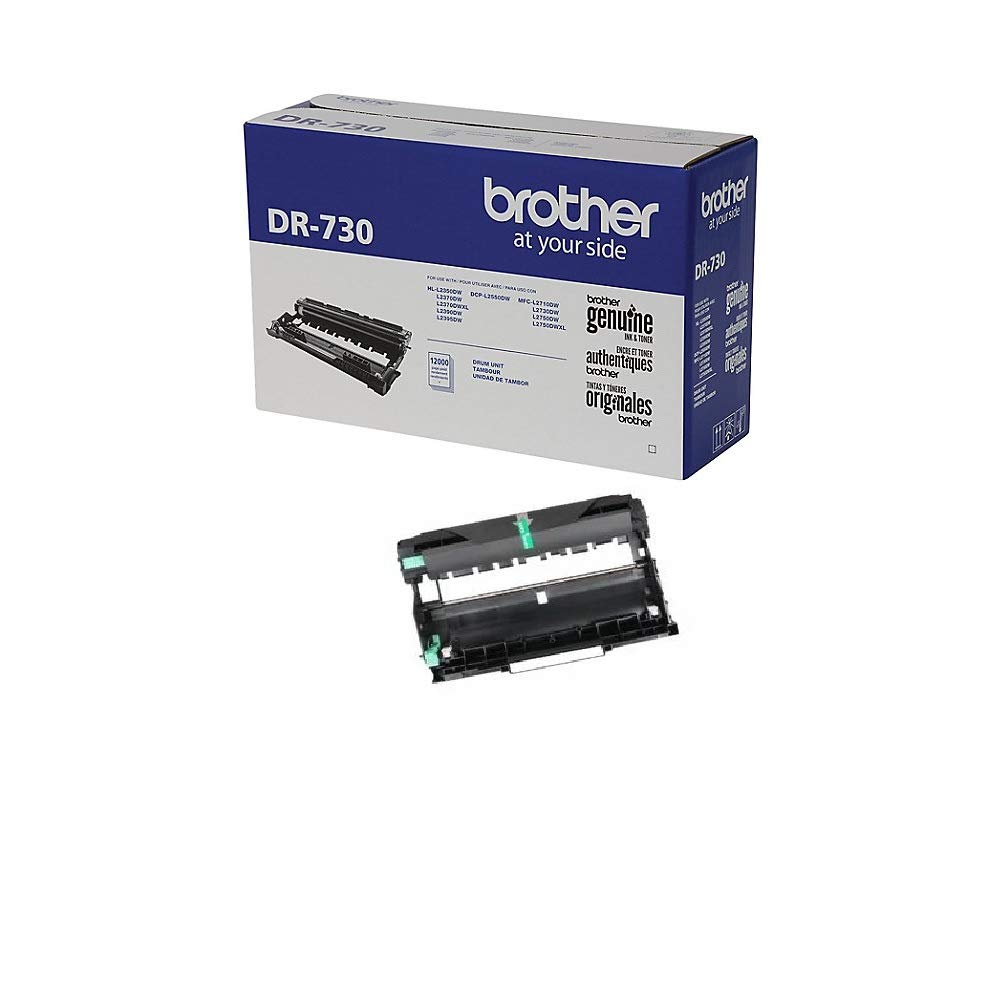 Unidade De Tambor Brother Dr730 Para Dcp-l2550 Rende 12.000 Páginas