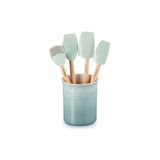 Conjunto De Utensílios Le Creuset Silicone Craft Series 5 Peças De Sal Marinho