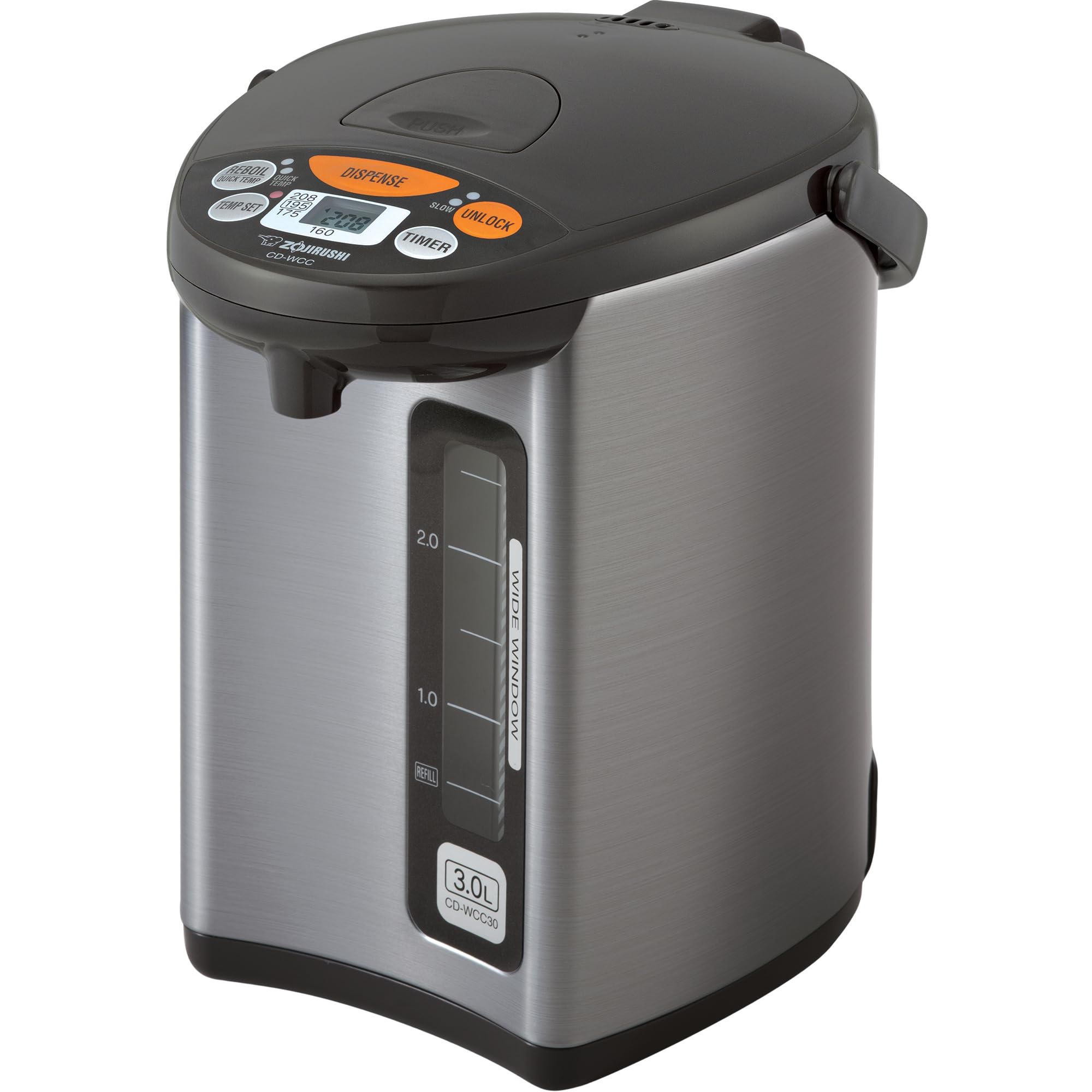Caldeira E Aquecedor De Água Zojirushi Cd-wcc30 3l Silver Brown