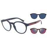 Armação Óculos De Grau Clip On Emporio Armani Ea4152 5669-1w