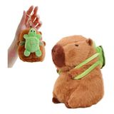 Melhor Chaveiro Capivara Mochila Pelúcia 12cm Fofo Presente