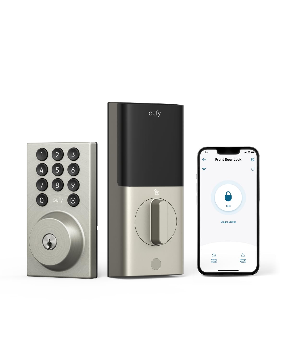 Fechadura Wifi De Entrada Sem Chave Smart Lock Eufy Security C30
