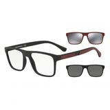Armação Óculos De Grau Clip On Emporio Armani Ea4115 5042-1w